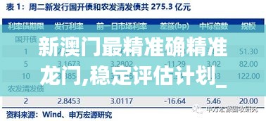 新澳门最精准确精准龙门,稳定评估计划_DX版12.301