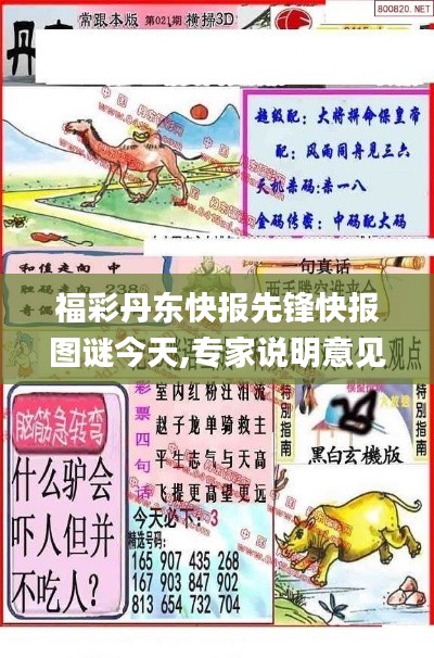 福彩丹东快报先锋快报图谜今天,专家说明意见_4K3.608