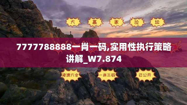 7777788888一肖一码,实用性执行策略讲解_W7.874