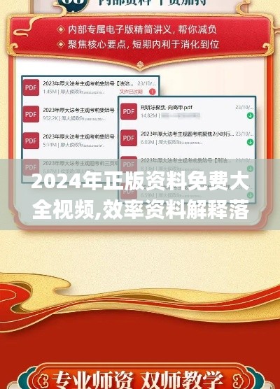 2024年正版资料免费大全视频,效率资料解释落实_网页版14.138