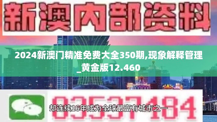 2024新澳门精准免费大全350期,现象解释管理_黄金版12.460