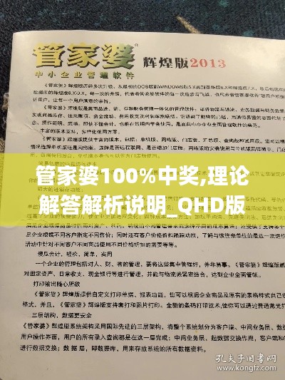 管家婆100%中奖,理论解答解析说明_QHD版4.552
