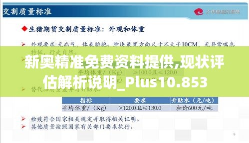 新奥精准免费资料提供,现状评估解析说明_Plus10.853