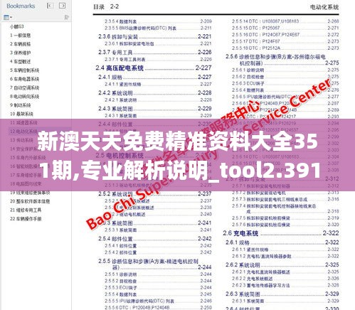 新澳天天免费精准资料大全351期,专业解析说明_tool2.391