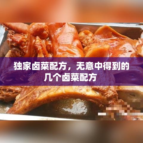 独家卤菜配方，无意中得到的几个卤菜配方 