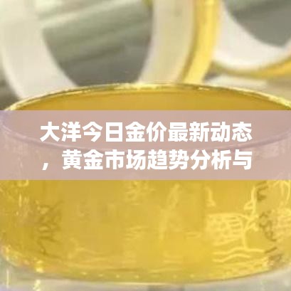 大洋今日金价最新动态，黄金市场趋势分析与实时查询