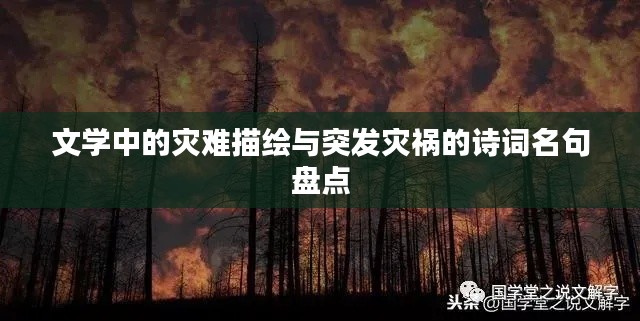 文学中的灾难描绘与突发灾祸的诗词名句盘点