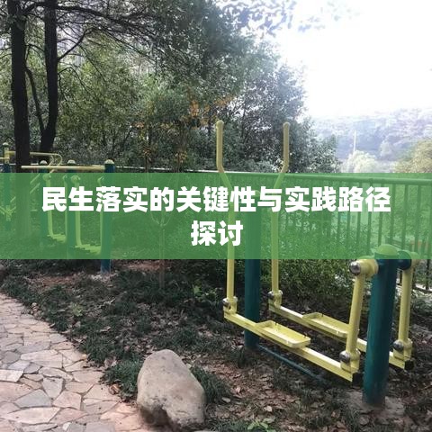 民生落实的关键性与实践路径探讨