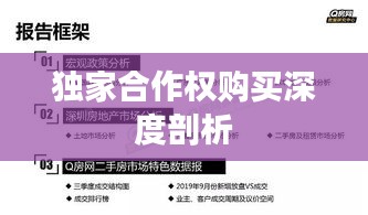 独家合作权购买深度剖析