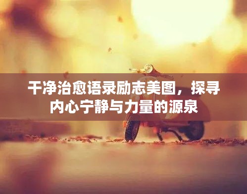干净治愈语录励志美图，探寻内心宁静与力量的源泉