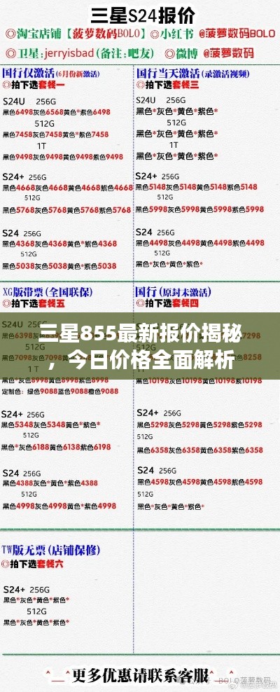 三星855最新报价揭秘，今日价格全面解析