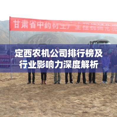 定西农机公司排行榜及行业影响力深度解析