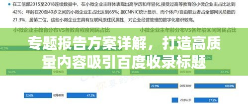 专题报告方案详解，打造高质量内容吸引百度收录标题
