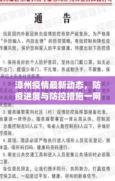 漳州疫情最新动态，防疫进展与防控措施一网打尽