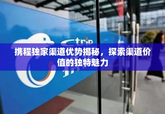 携程独家渠道优势揭秘，探索渠道价值的独特魅力