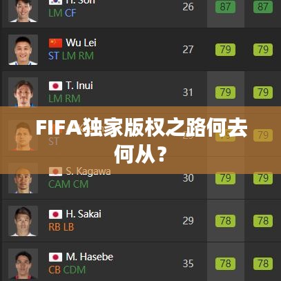 FIFA独家版权之路何去何从？