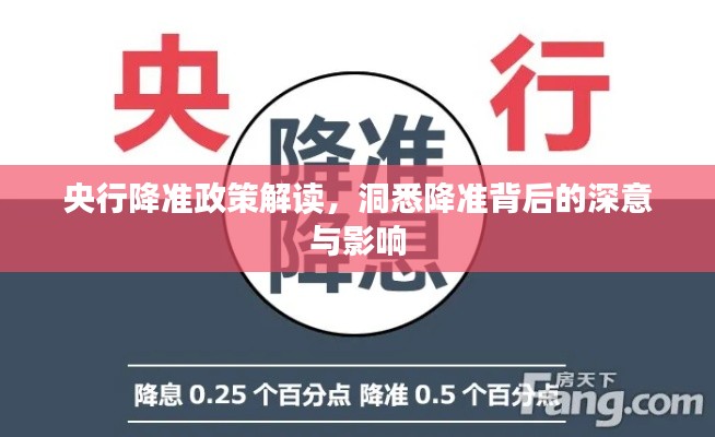 央行降准政策解读，洞悉降准背后的深意与影响