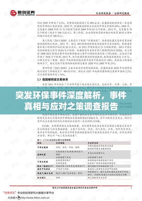 突发环保事件深度解析，事件真相与应对之策调查报告