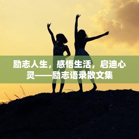励志人生，感悟生活，启迪心灵——励志语录散文集