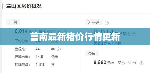 莒南最新猪价行情更新