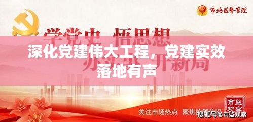 深化党建伟大工程，党建实效落地有声