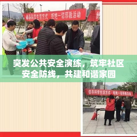突发公共安全演练，筑牢社区安全防线，共建和谐家园